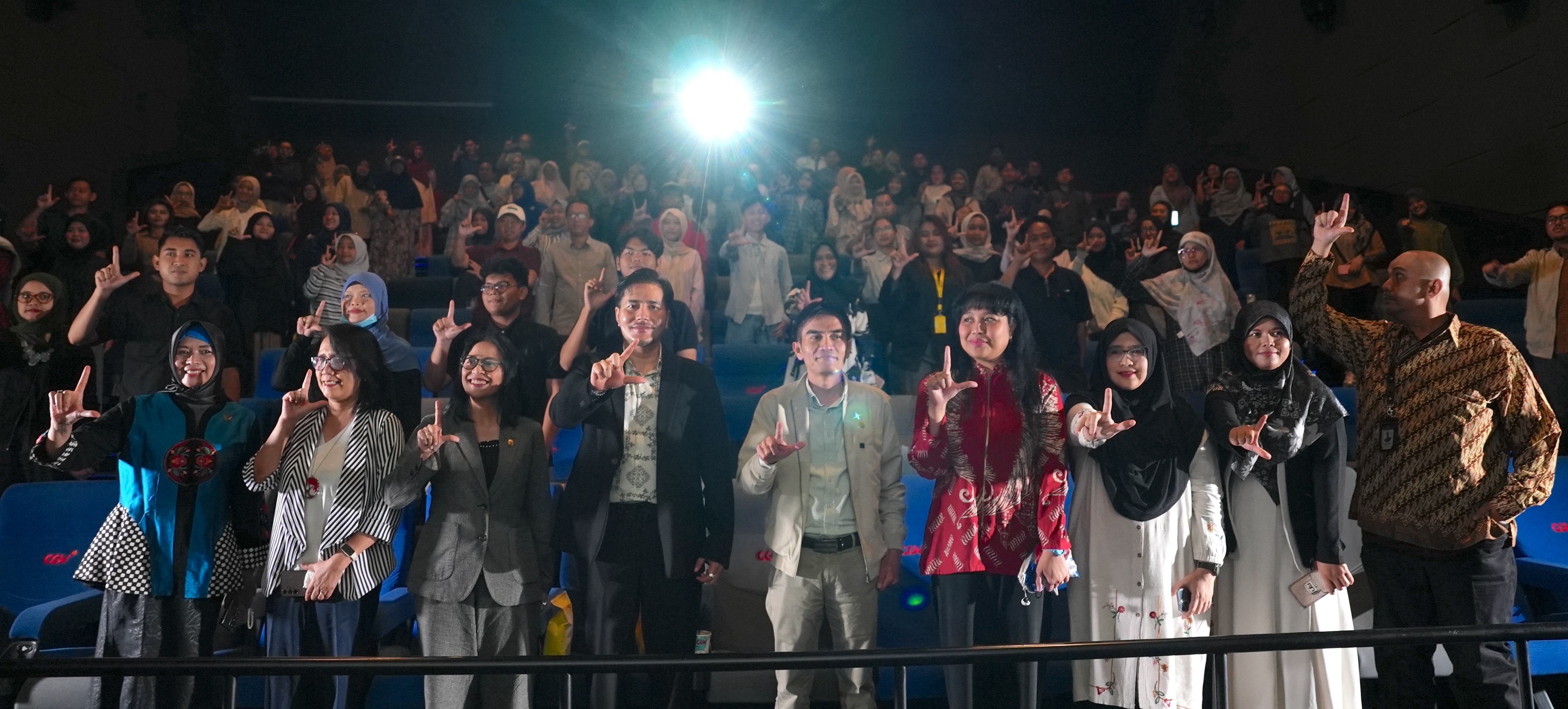 National Movement for Self-Censorship Culture Literacy and Group Screening of an Indonesian Film