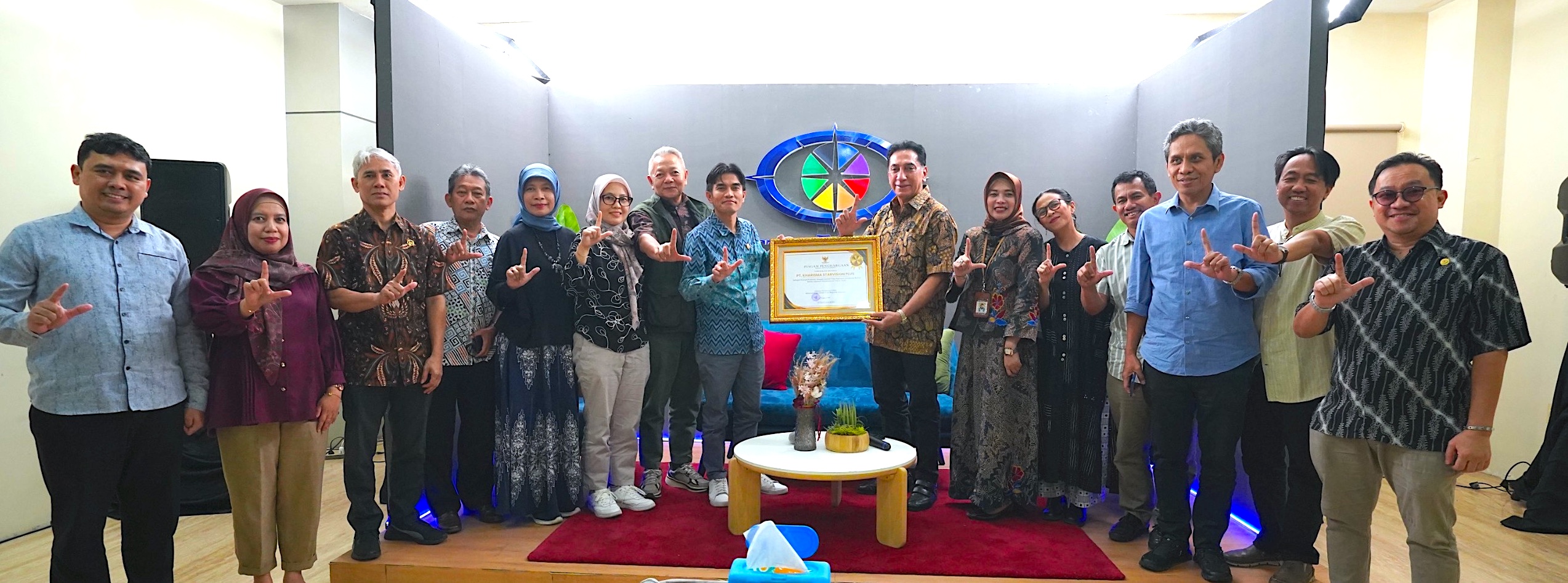 Sosialisasikan Standar Layanan Sensor, LSF Kunjungi Perusahaan Film