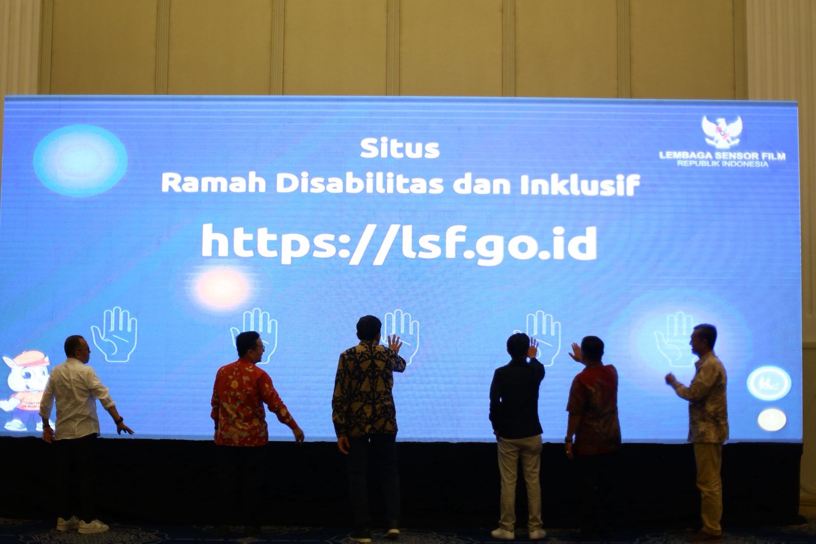 Siaran Pers Peluncuran Situs Resmi LSF