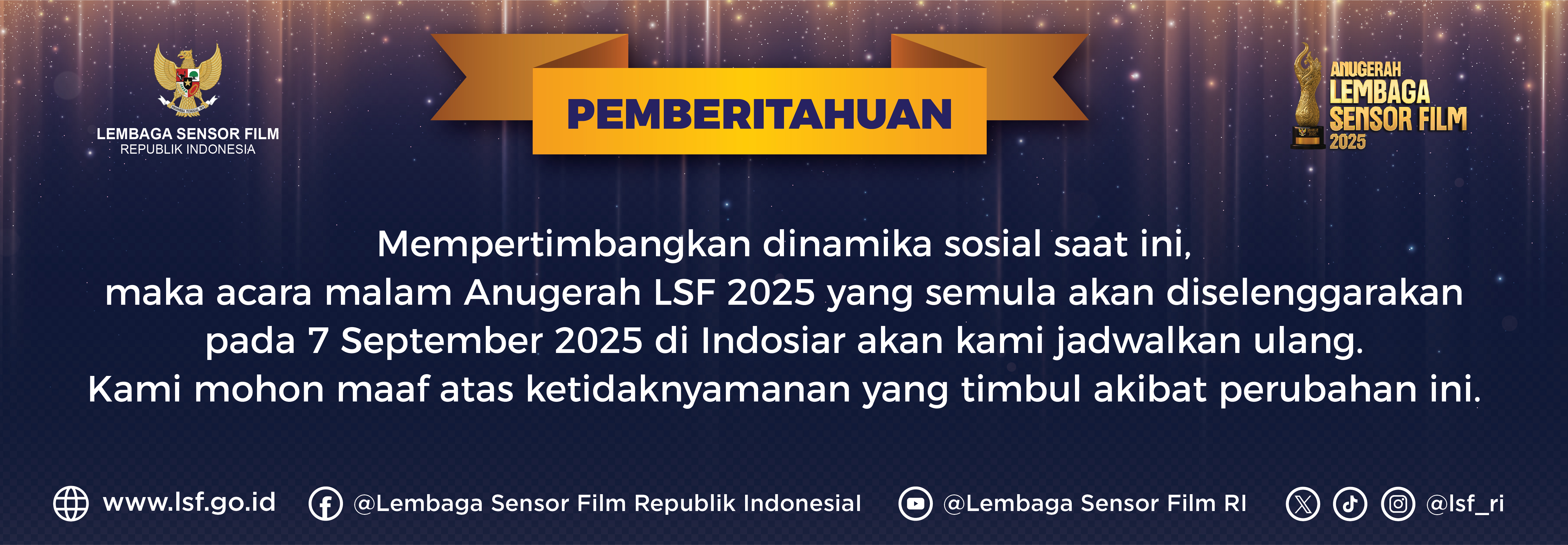 LSF Awards 2025 Rescheduled Amid Public Considerations