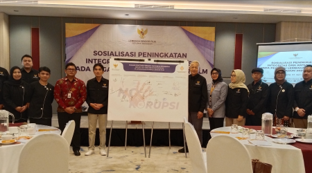 LSF Gelar Penandatangan Pakta Integritas Anti Korupsi