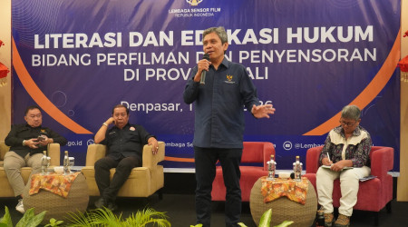 Gelar Literasi Hukum Bidang Perfilman dan Penyensoran di Bali, LSF Sampaikan Sejumlah Hal