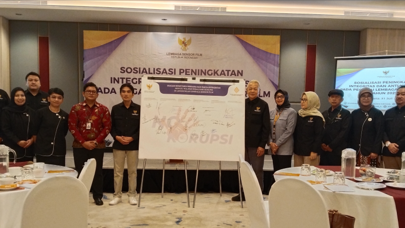 LSF Gelar Penandatangan Pakta Integritas Anti Korupsi